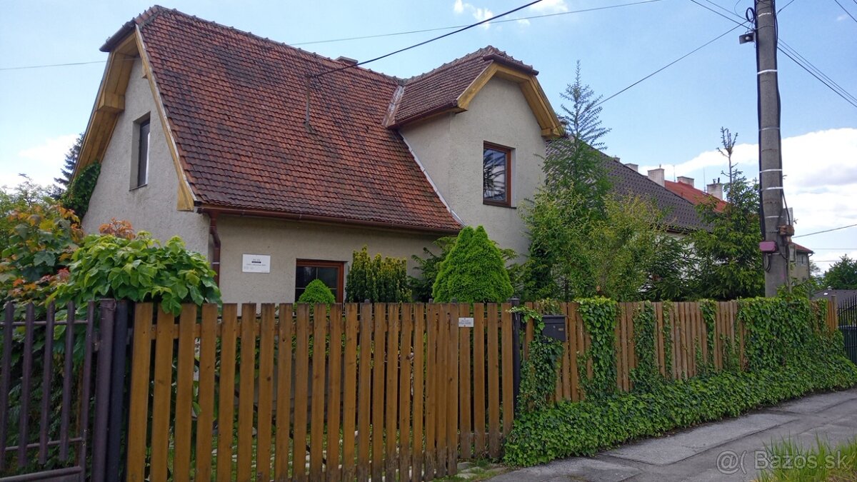 rodinný dom Sučany