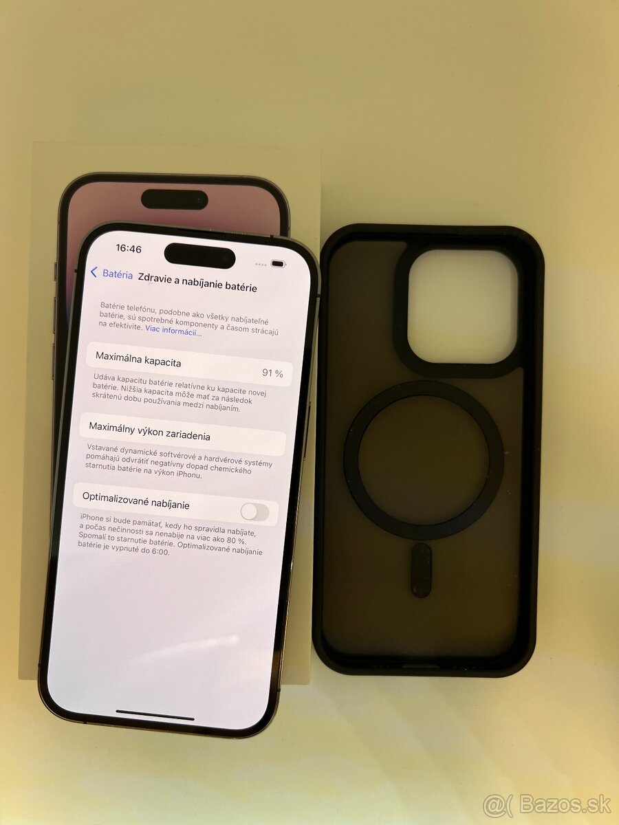 IPHONE 14 PRO DEEP PURPLE 256GB ZÁRUKA - DOBRÝ STAV
