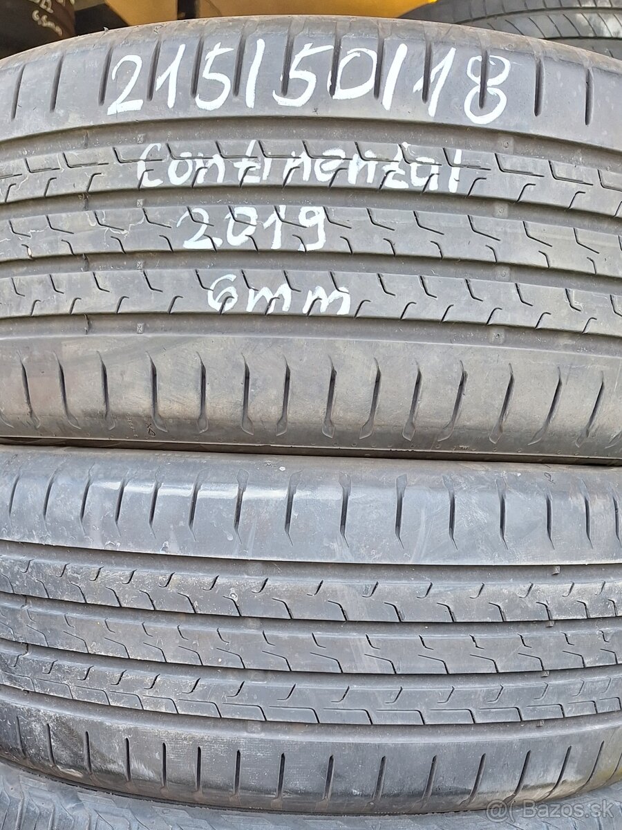 215/50/R18 letné 2ks