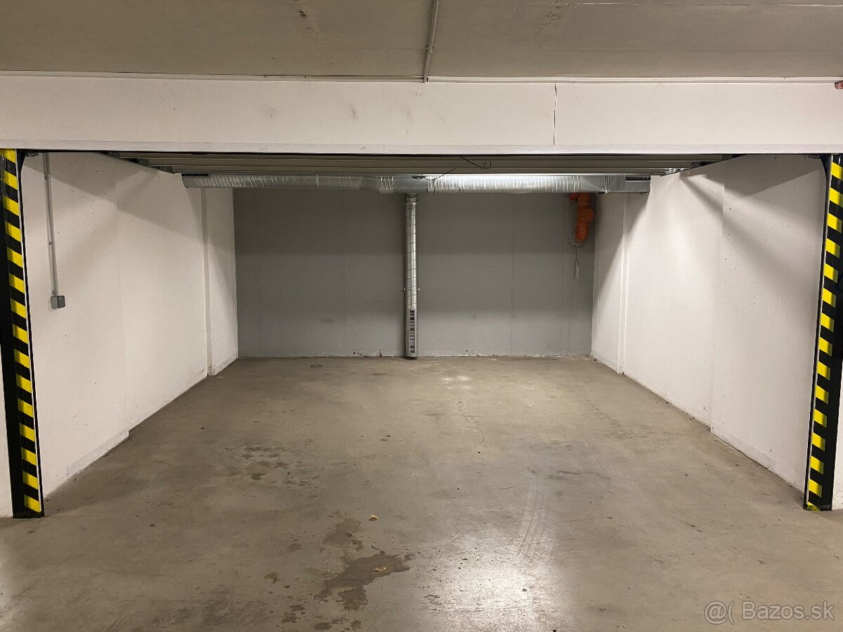 Prenajmem garáž pre 2 vozidlá
