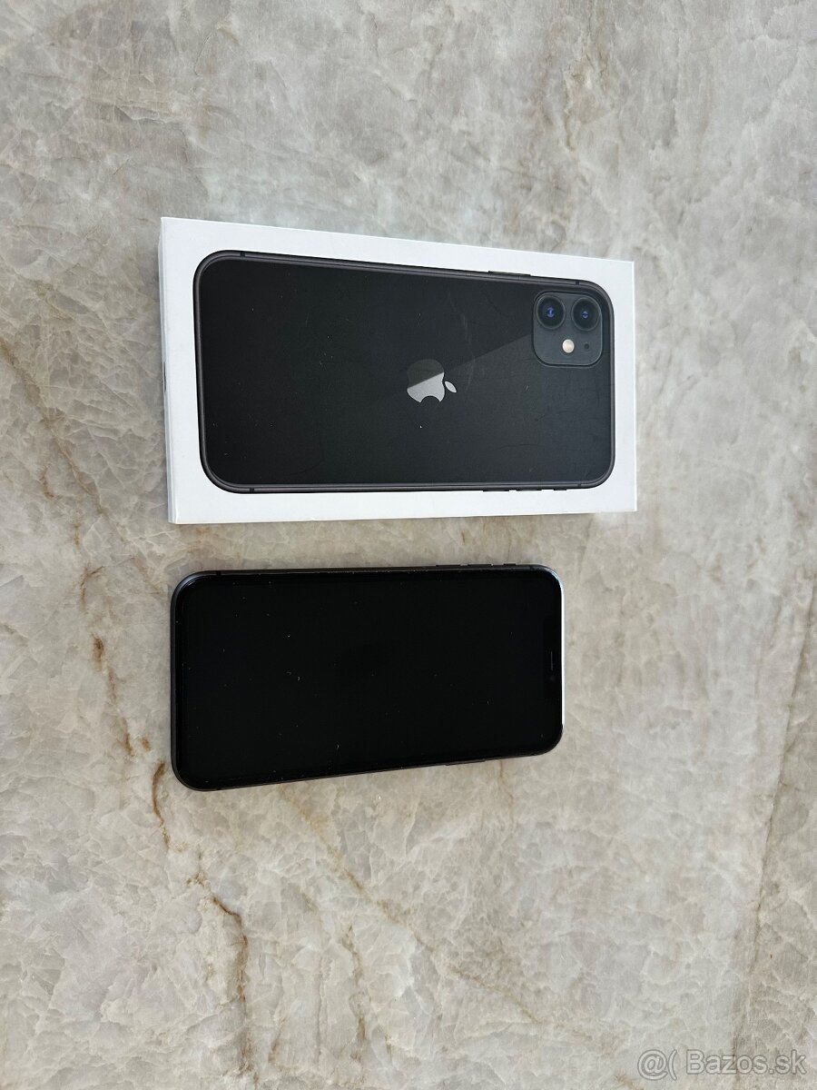 iPhone 11 64gb Black - 97% batéria