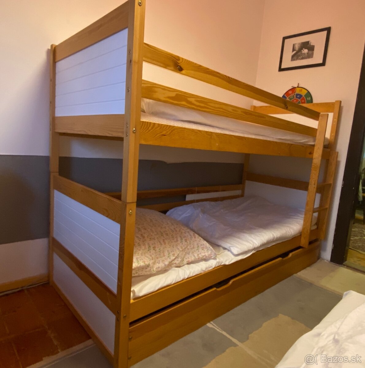 Poschodova postel 3 lozko