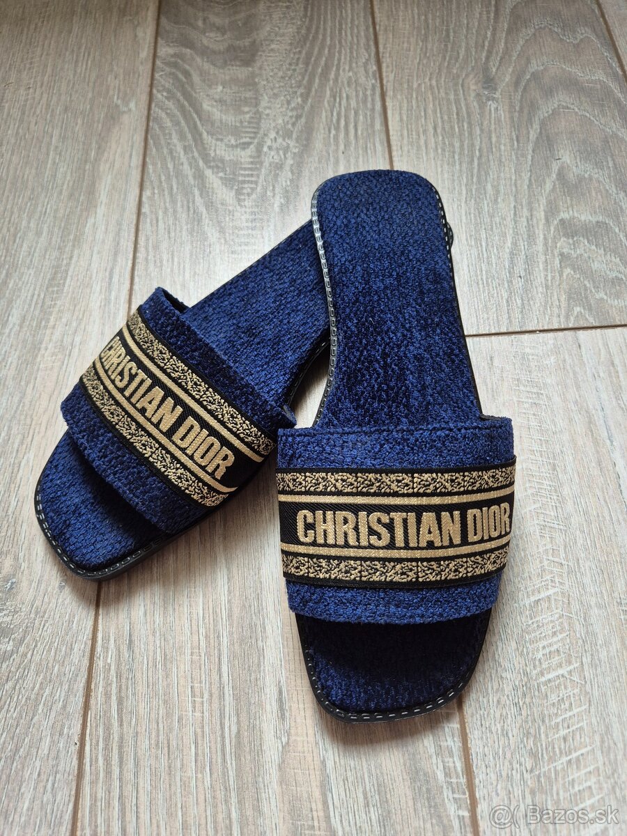 Šľapky Christian dior veľkosť 37,38,40