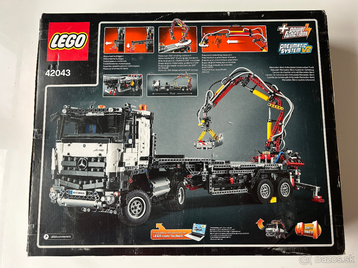 LEGO Technic 42043, model Mercedes-Benz Arocs 3245
