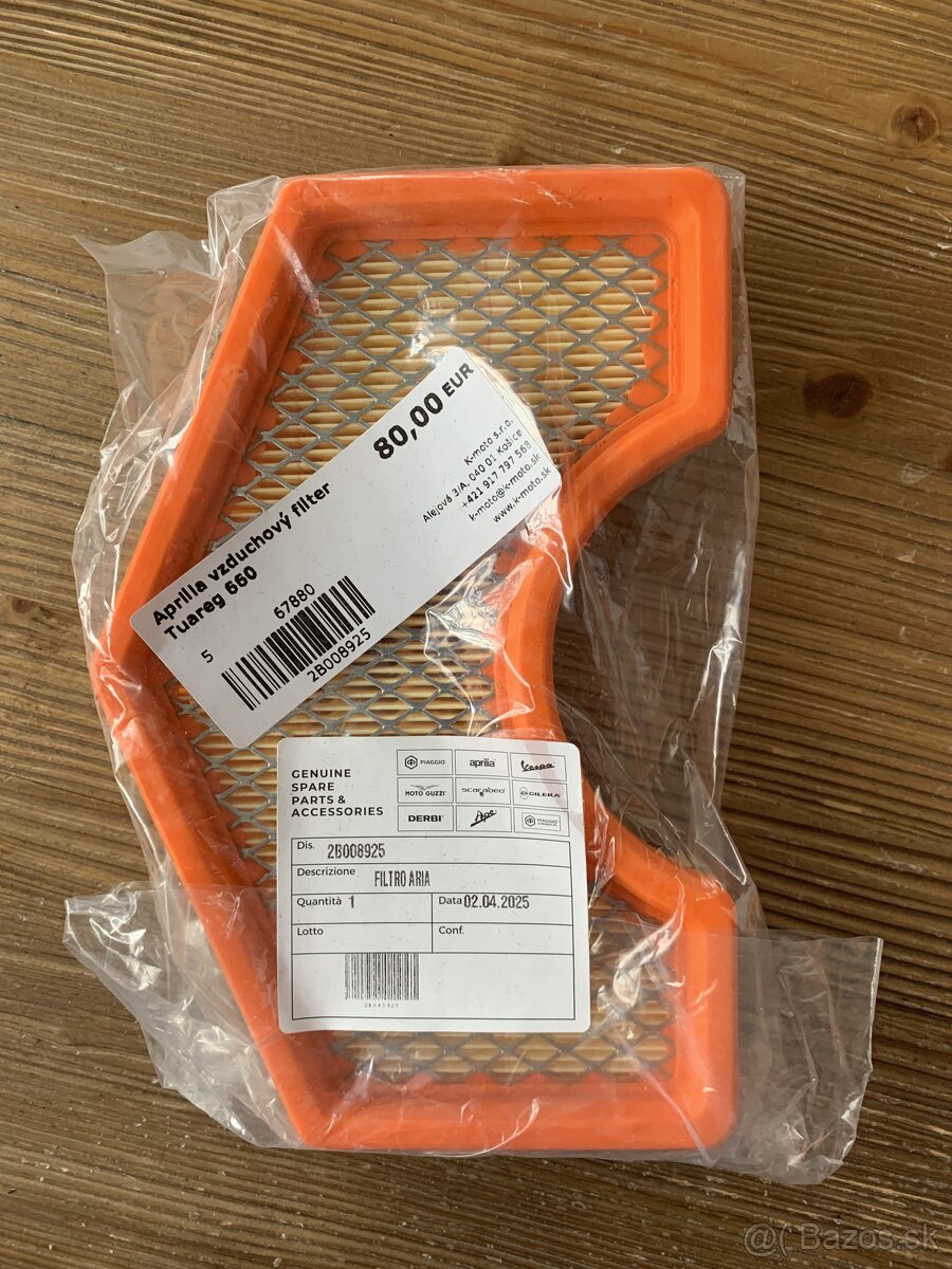 Aprilia Tuareg 660 - Vzduchový filter 2021-2025