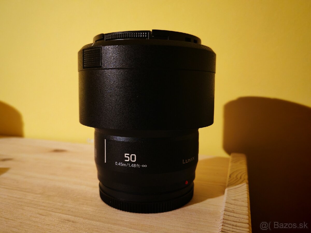 Predám objektív Lumix s 50 mm f1.8