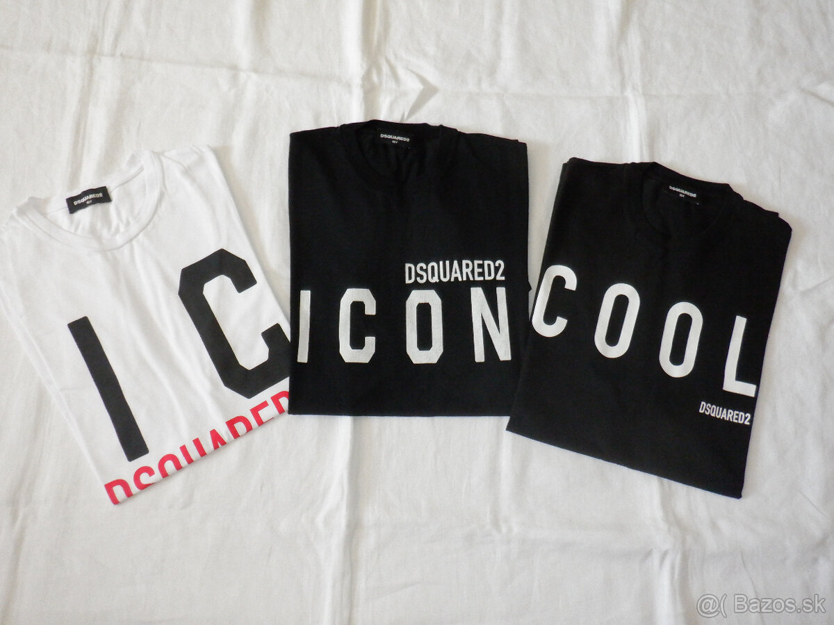 Pekné chlapčenské tričká DSQUARED2
