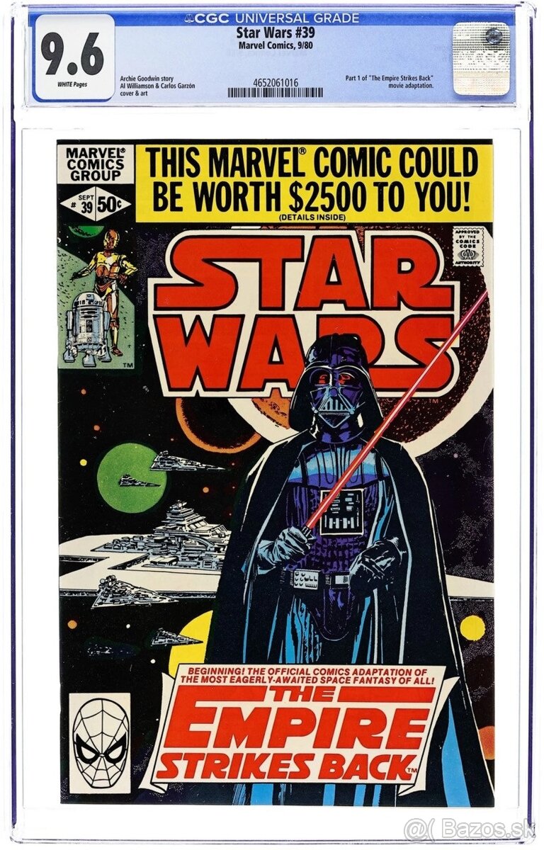 Star Wars #39D (1980) – CGC 9.6