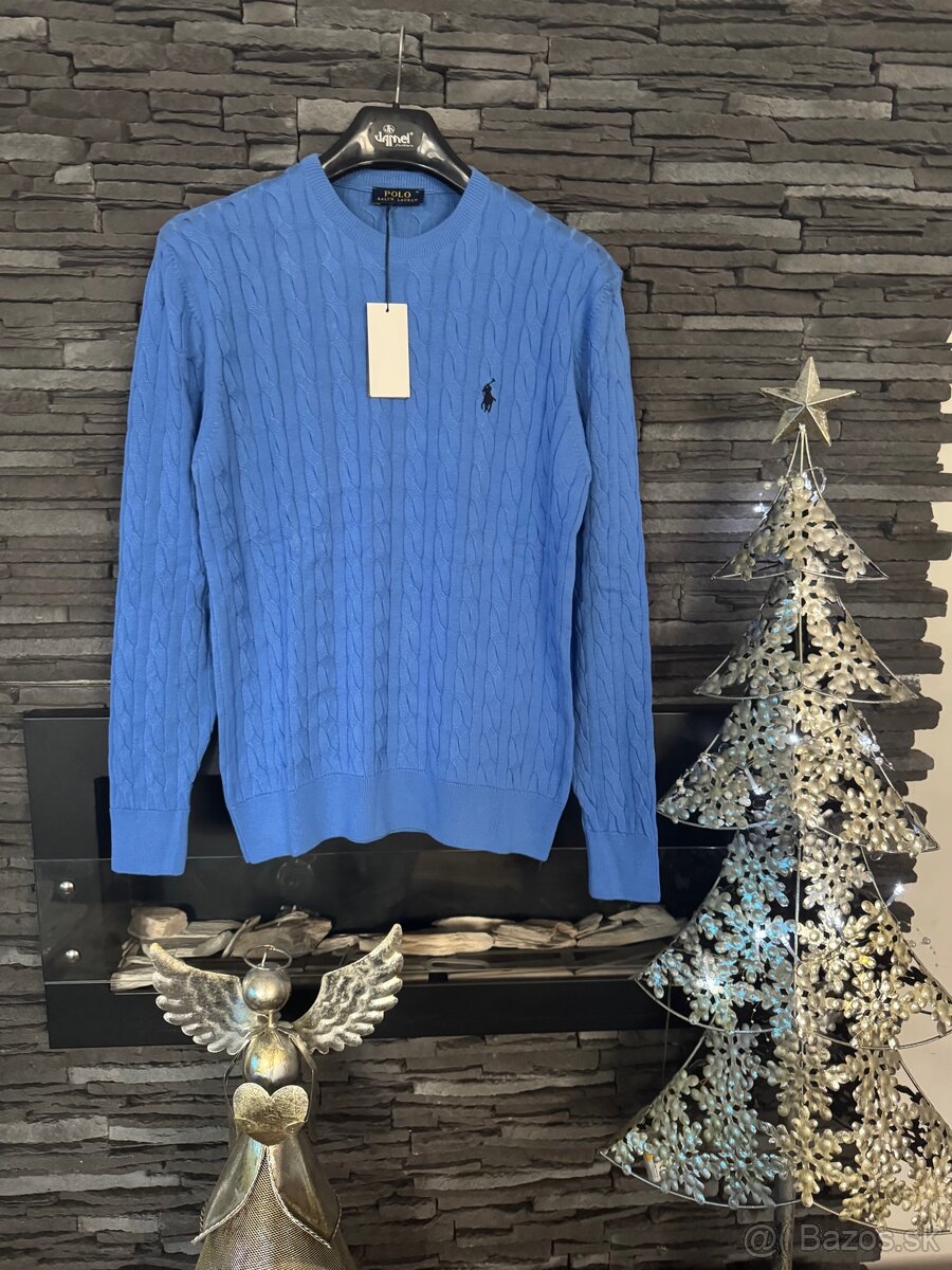Pánsky sveter modrý