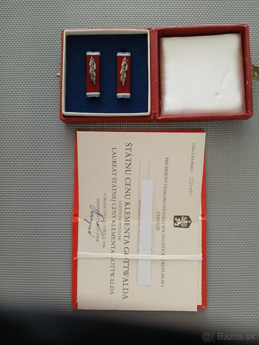 Štátna cena Klementa Gottwalda