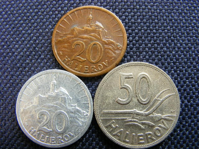 staré slovenské mince