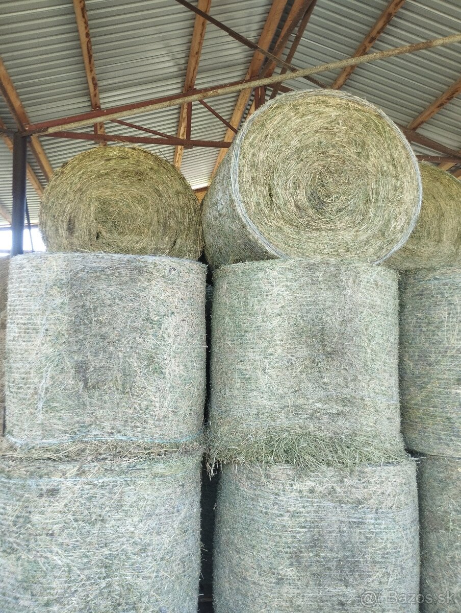 Lucerna guľaté balíky