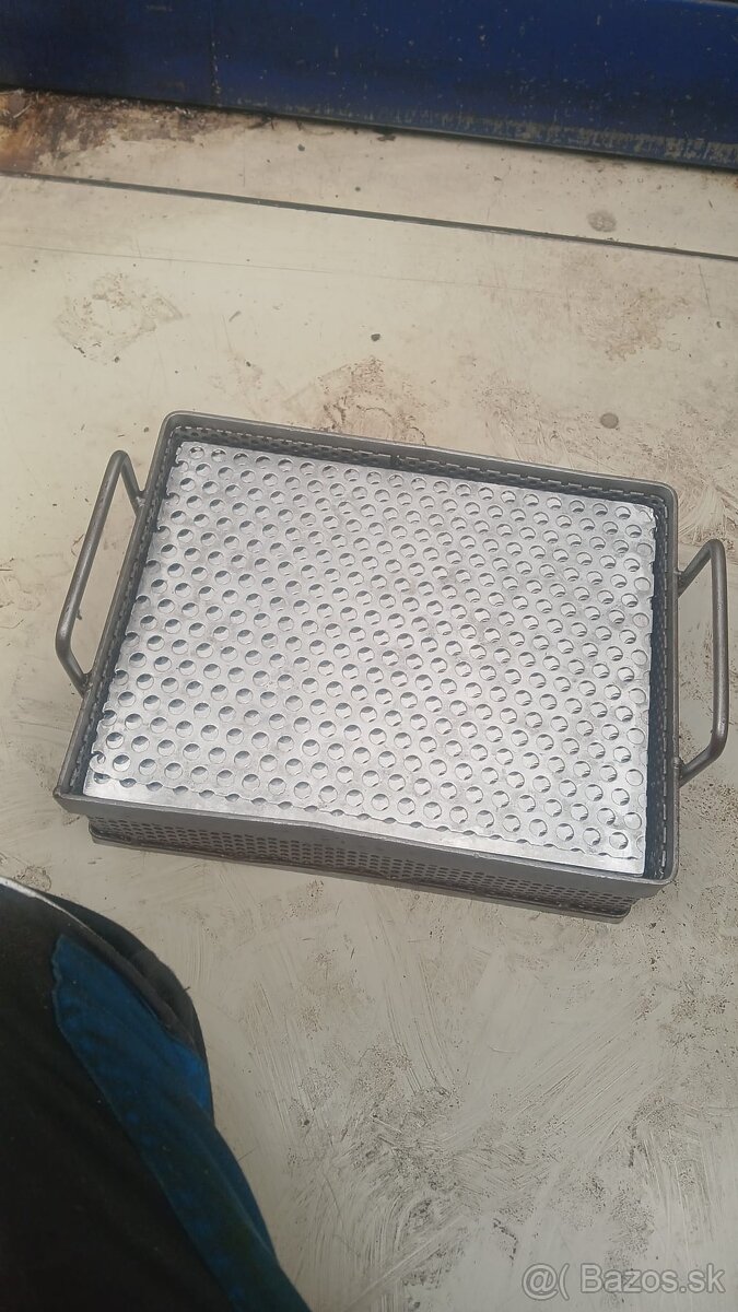 Galvanizované bedny, košíky