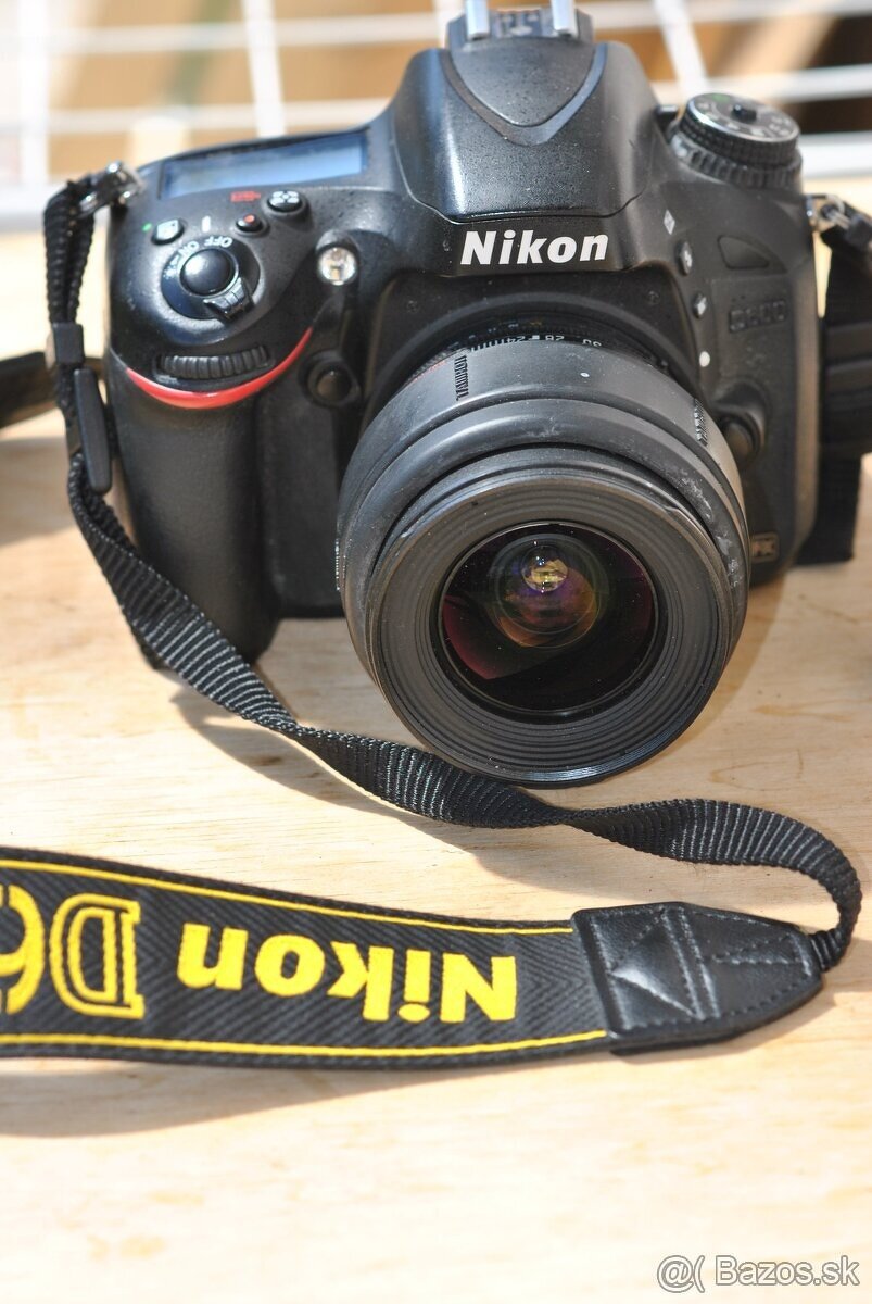 Nikon D600 plus Tamron aspherical 24/70 24 Mpx.