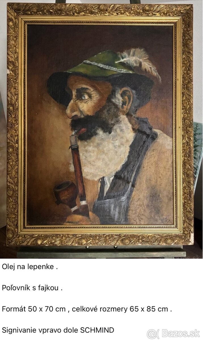 Obrazy . Starozitné .