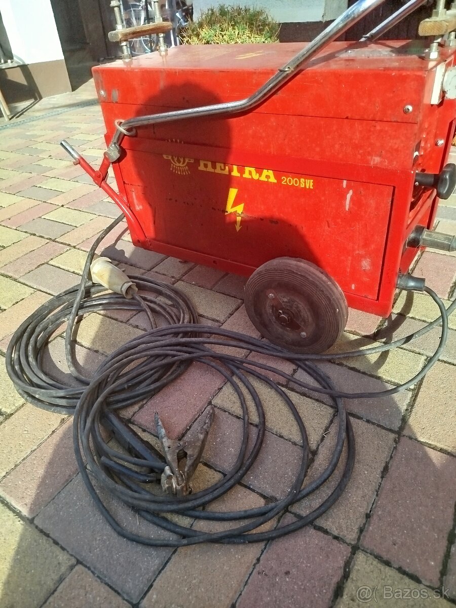 Elektrická zváračka HETRA 200 SVE + kabely