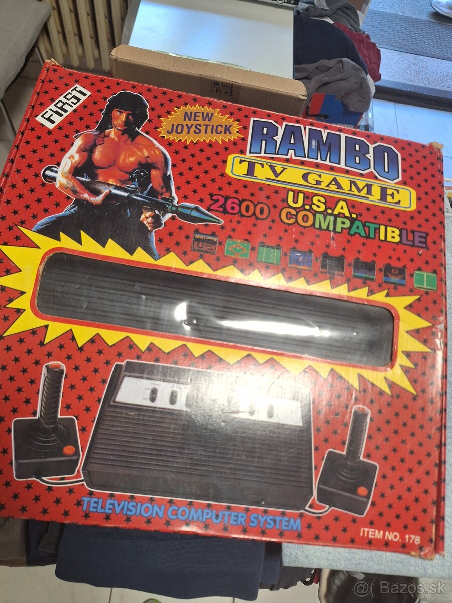 Retro hra Rambovka Bazár u Milusky