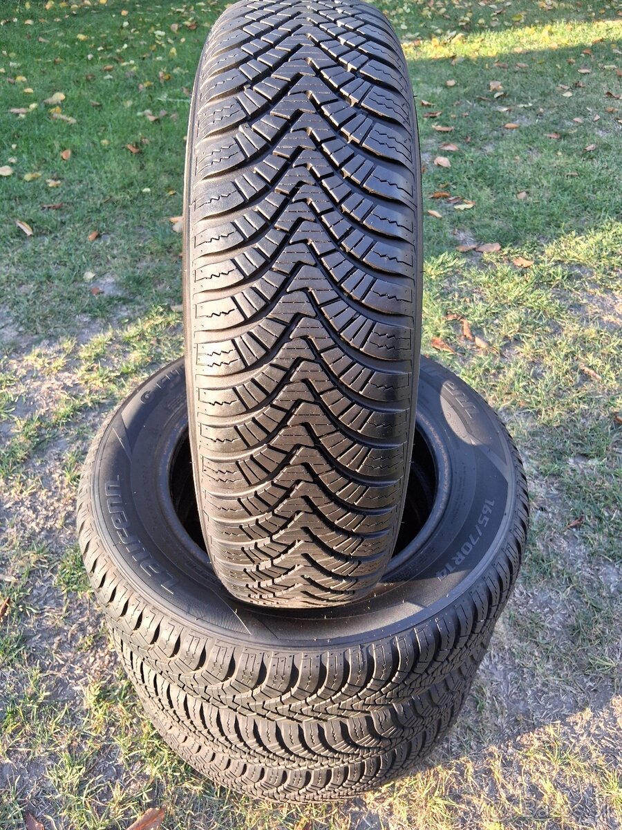 165/70 r14 celoročne pneumatiky