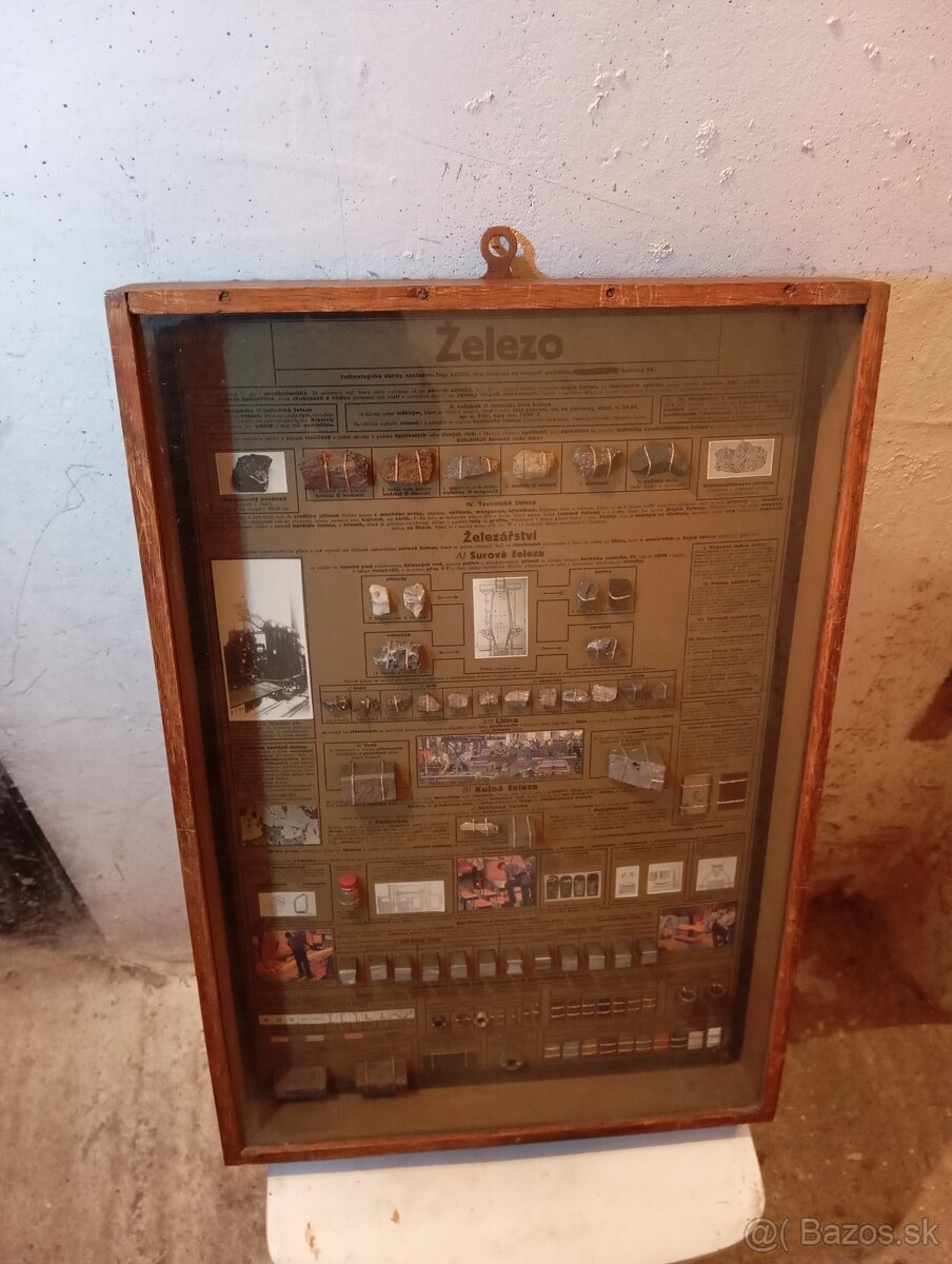 Starožitná školská pomôcka železo