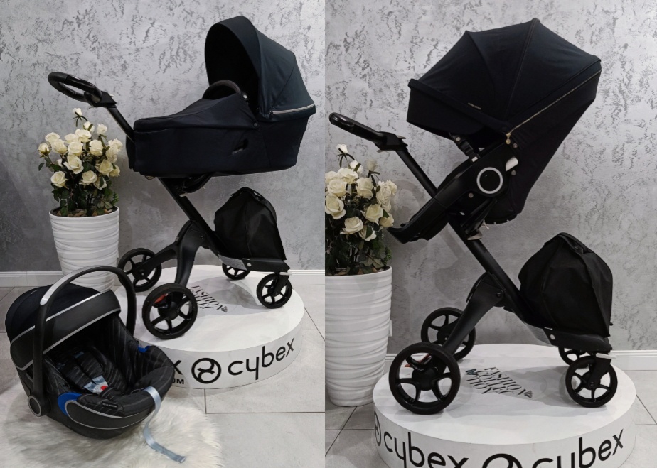 TROJKOMBINÁCIA STOKKE XPLORY V6 XPLORY X BLACK