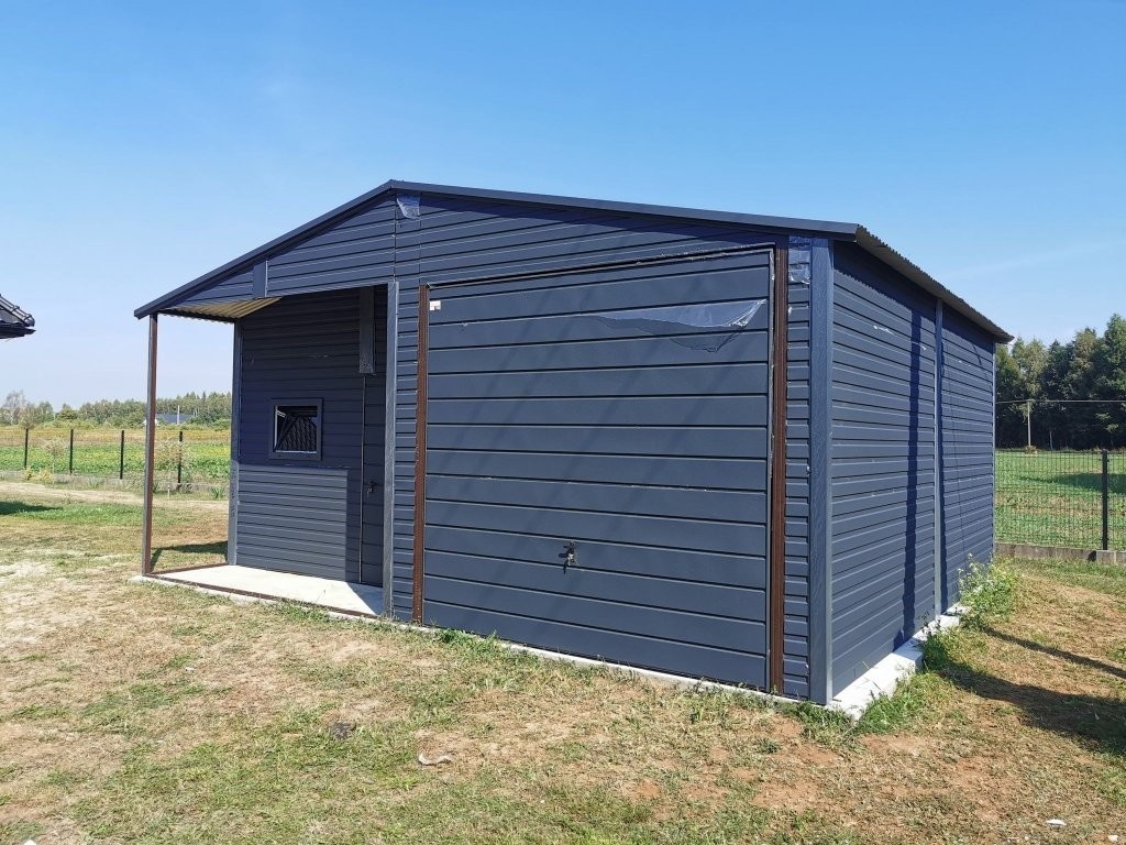 Plechová garáž 6x6