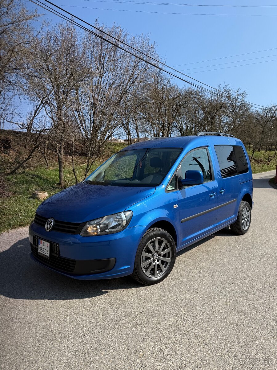 Volkswagen VW Caddy 1.6 TDI 75kw Comfortline,Klíma,Ťažné