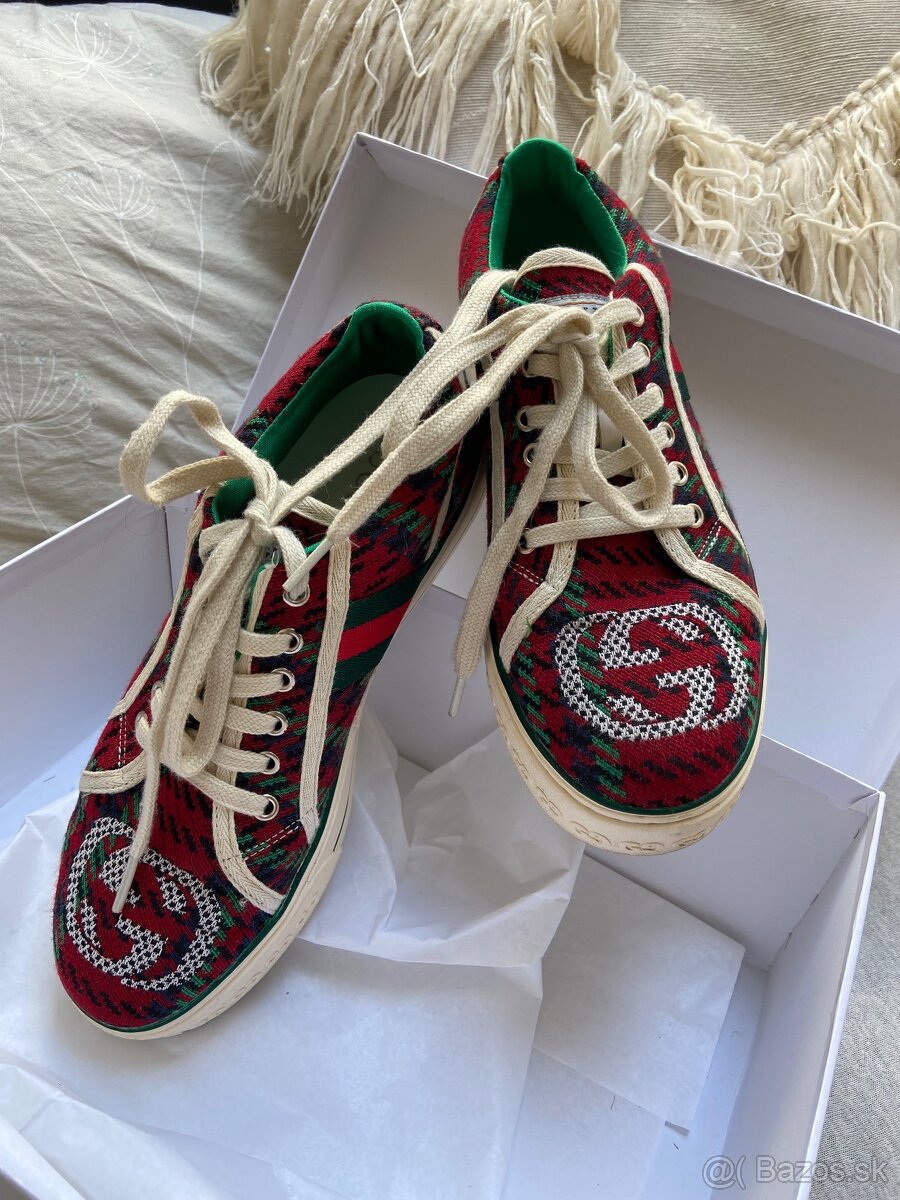 Krásné tenisky Gucci, vel.39, odpovídá
