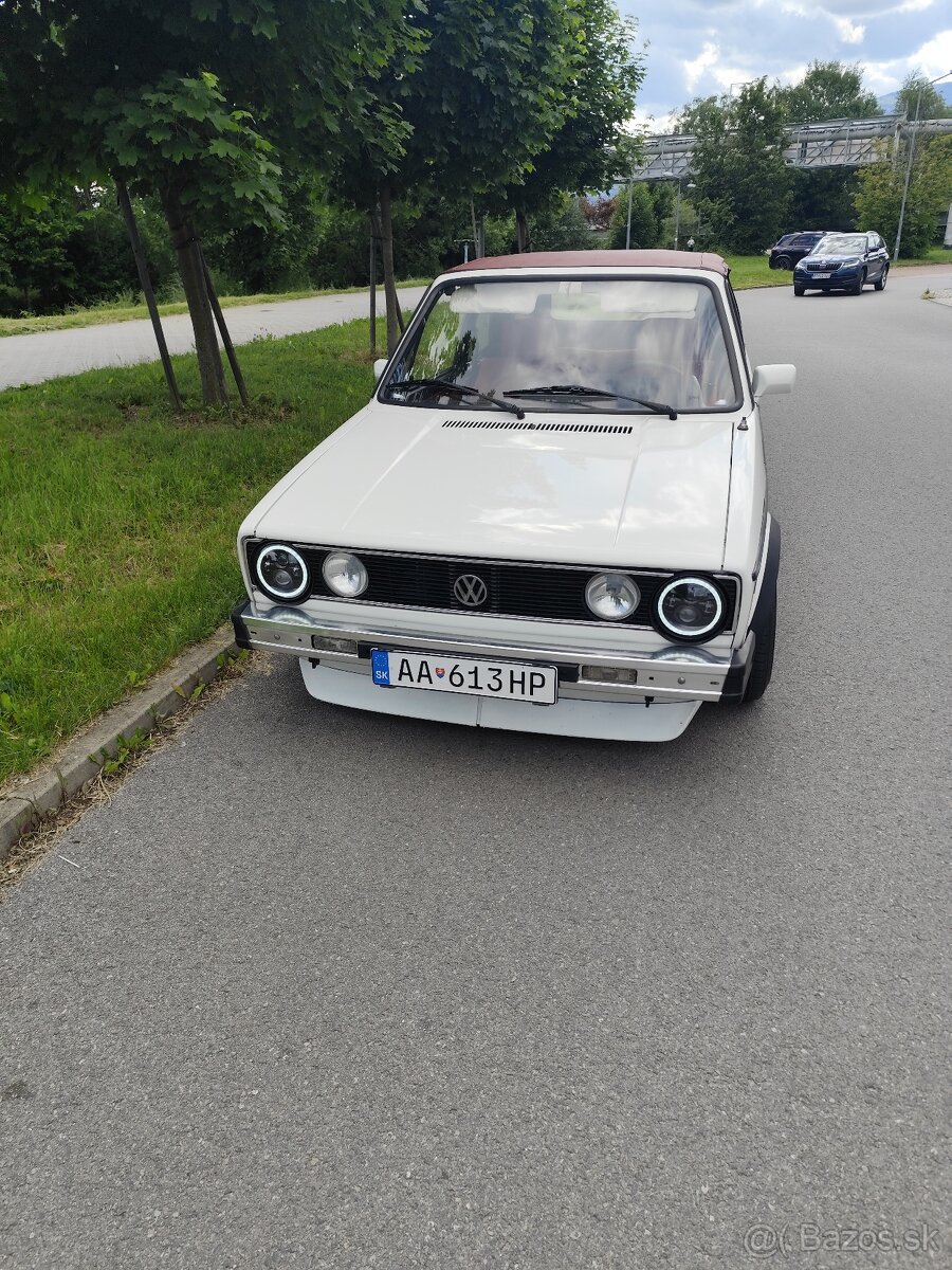 Golf mk1 cabrio 1986 1.8 70kw