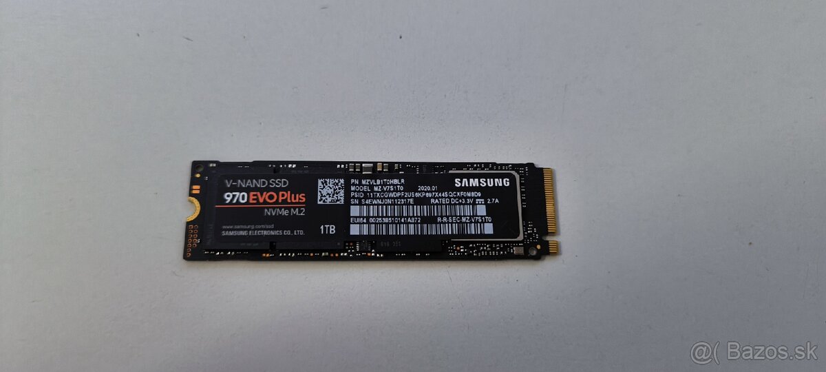 Samsung NVMe m.2 1 TB
