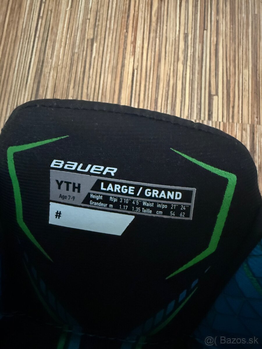 Bauer hokejové nohavice, YTH L 7-9rokov