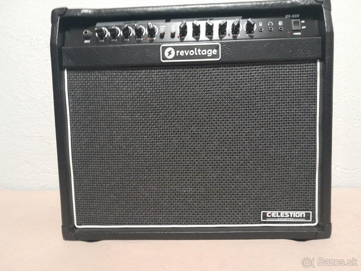 Gitarové kombo REVOLTAGE RV-80R CELESTION 80W