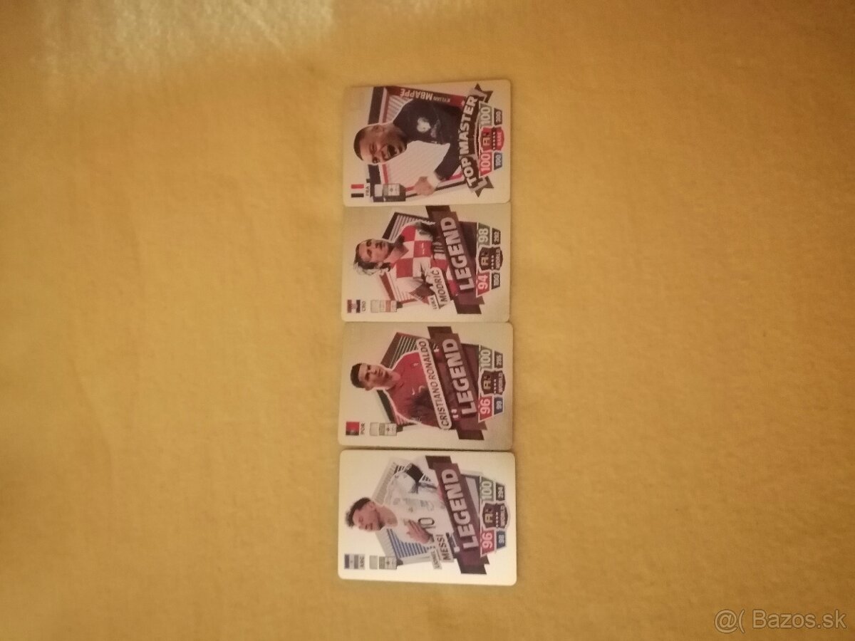 Futbalové Kartičky