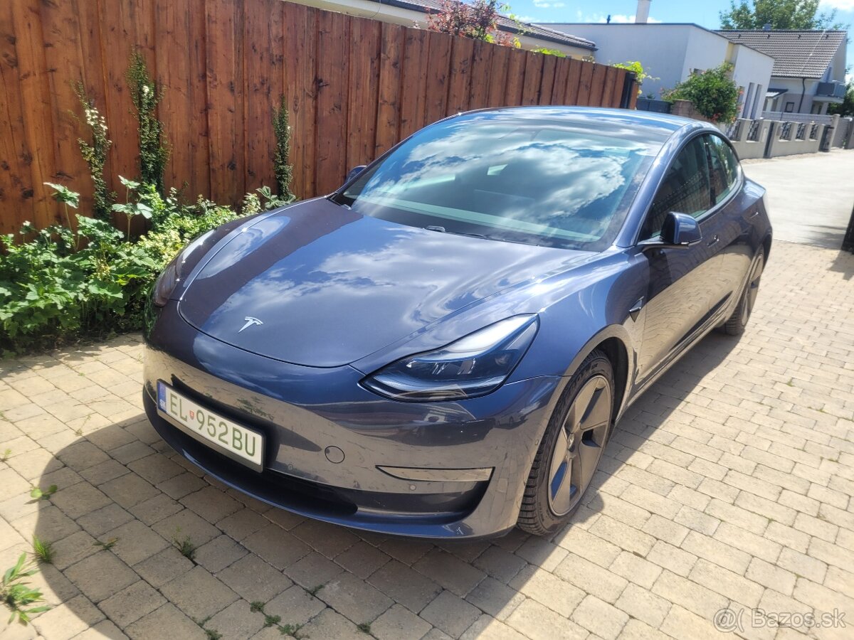 Predám elektro auto TESLA model 3 dual motor, 2/2021