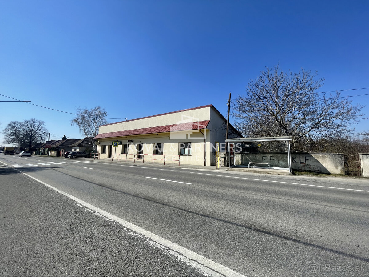 Na predaj Podnikateľský objekt v Jelšovciach