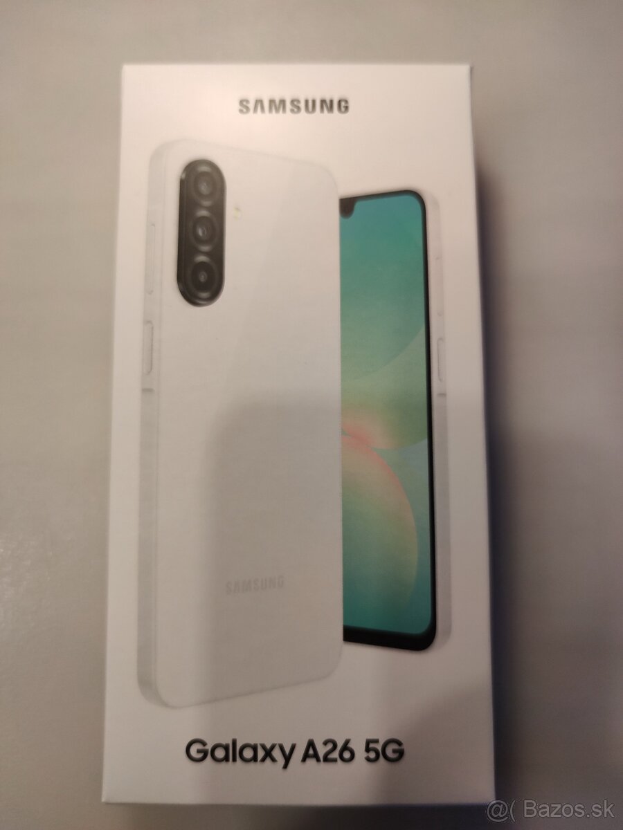 Predám Samsung Galaxy A26 6 GB/128 GB White RETAIL