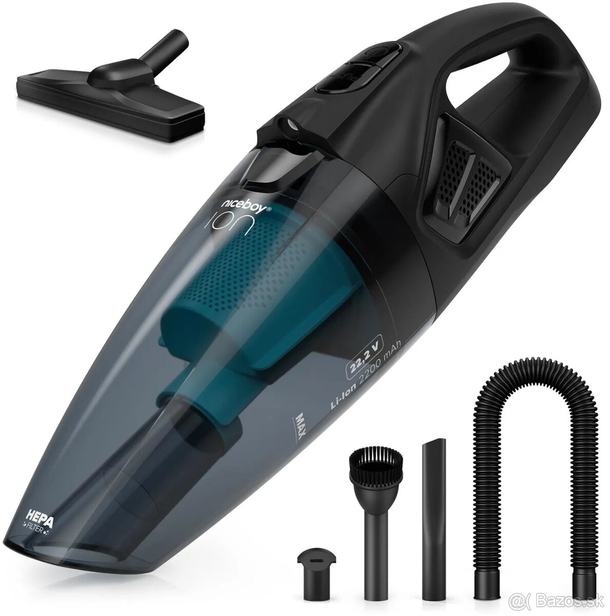 Všestranný vysávač Niceboy ION Hurricane R3 22,2 V WET & DRY