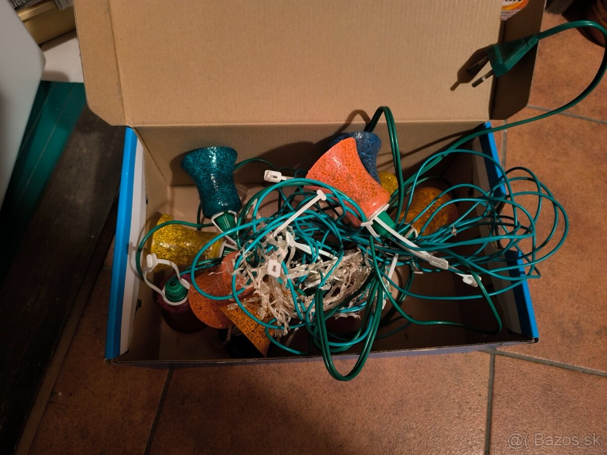 vianočné svetielka