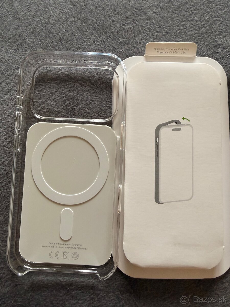 Apple Iphone 17Pro obal magsafe priesvitny