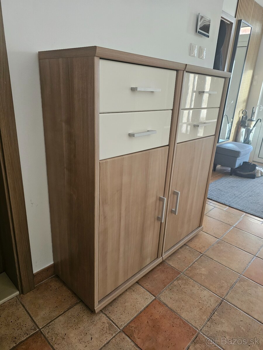 Predám 2x Komoda, stôl