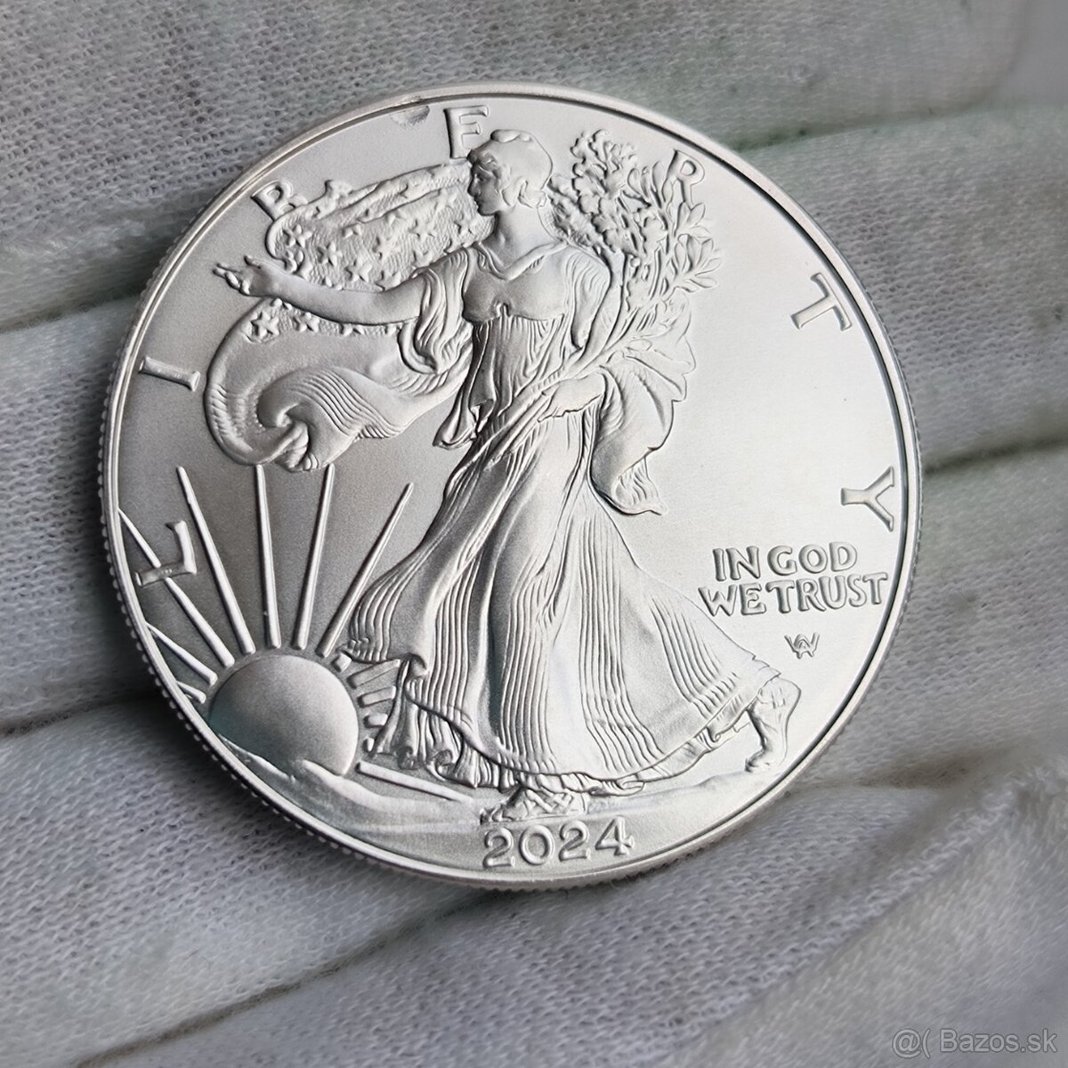 Strieborný Dollar 2024 - Liberty - American Eagle