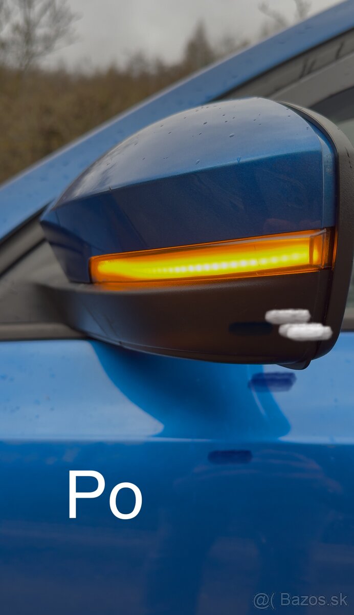 Dynamické led smerovky na skoda octavia 3 combi / vw t-roc