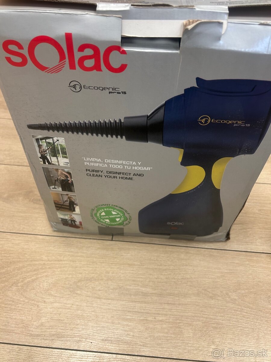 Parný čistič Solac Ecogenic Pro 15