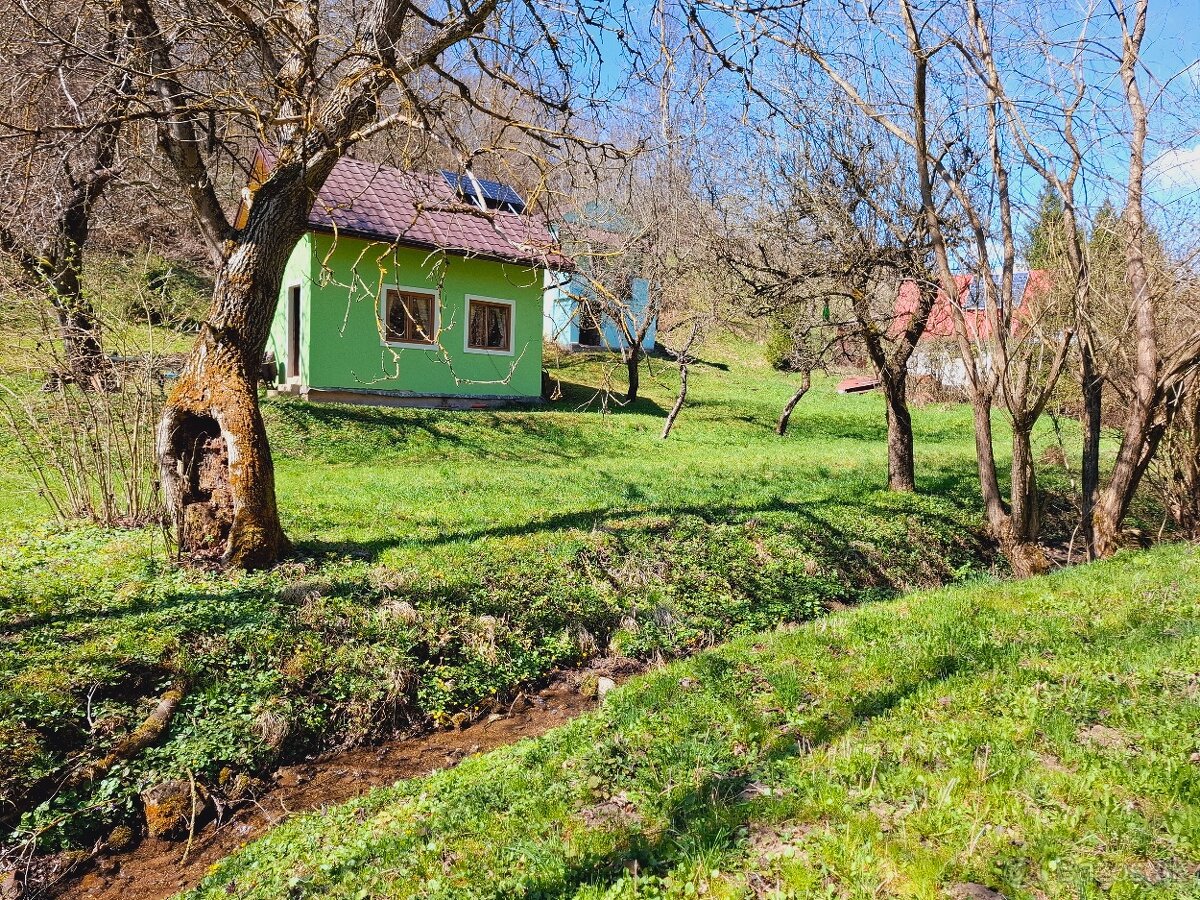 Predaj:  chata s potôčikom,