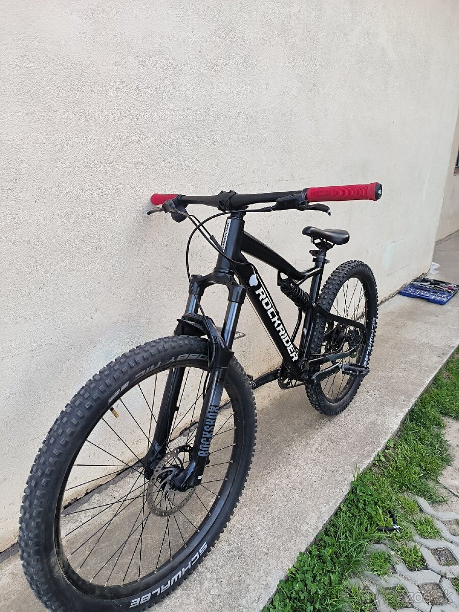 Predám custom celoodpružený bicykel rockrider st530