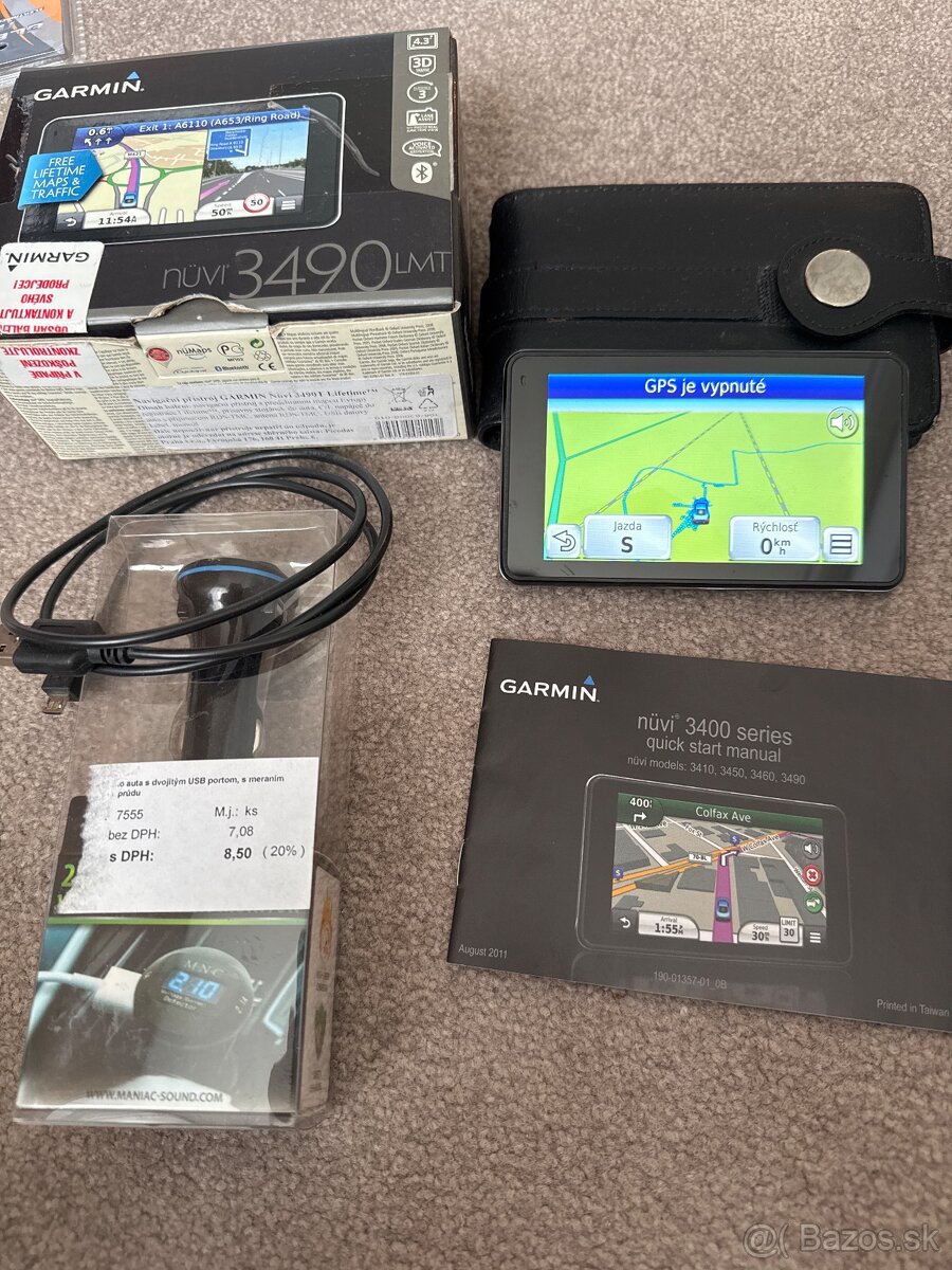 Navigacia garmin nuvi 3490