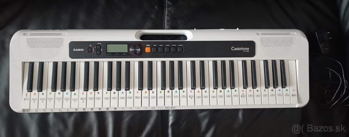 keyboard / elektronicke klavesy CASIO CT-S200WE biele