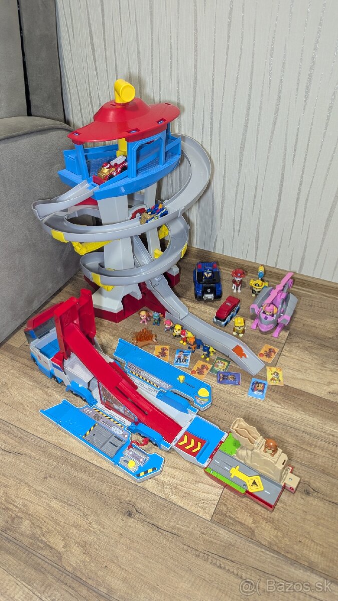 Paw Patrol velky set veze a kamionu