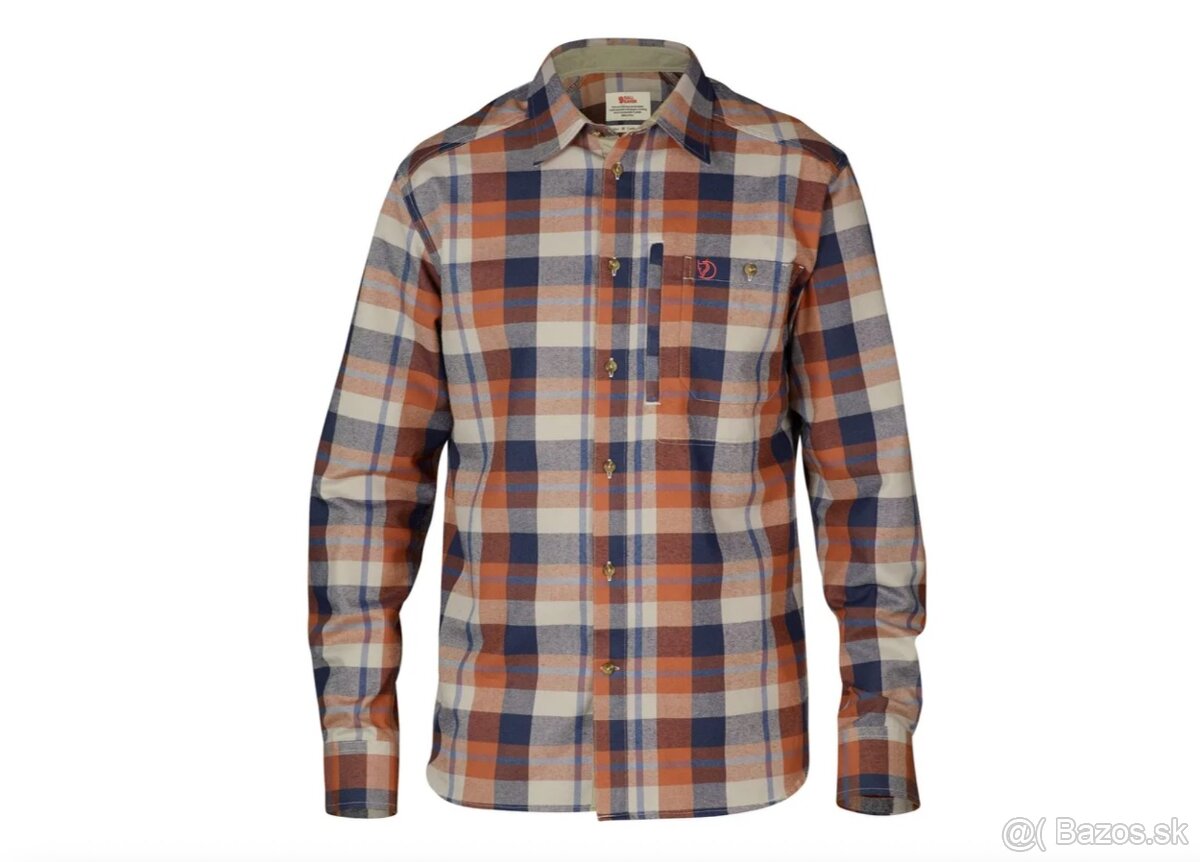 Zánovná outdoorová košeľa Fjallraven Fjallglim Shirt M