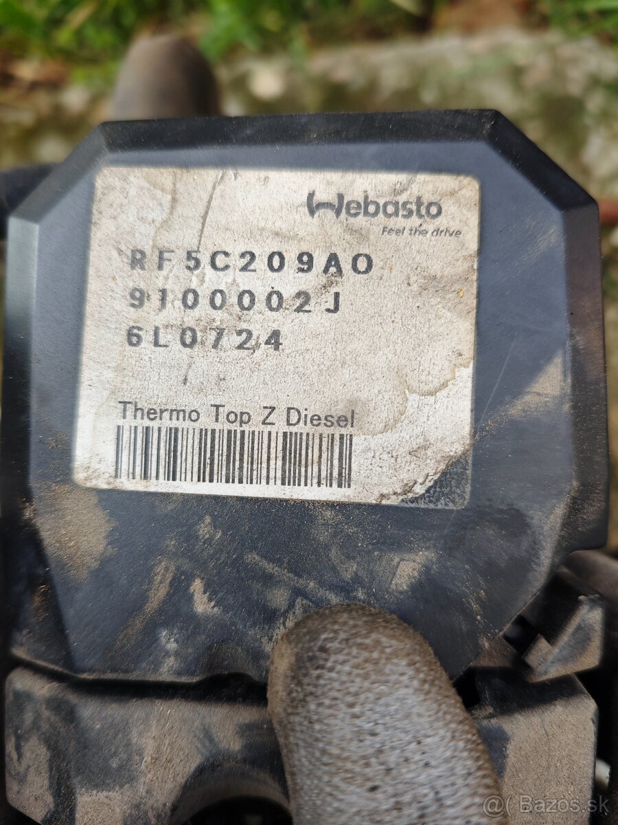 Webasto thermo top Z mazda 6 2007