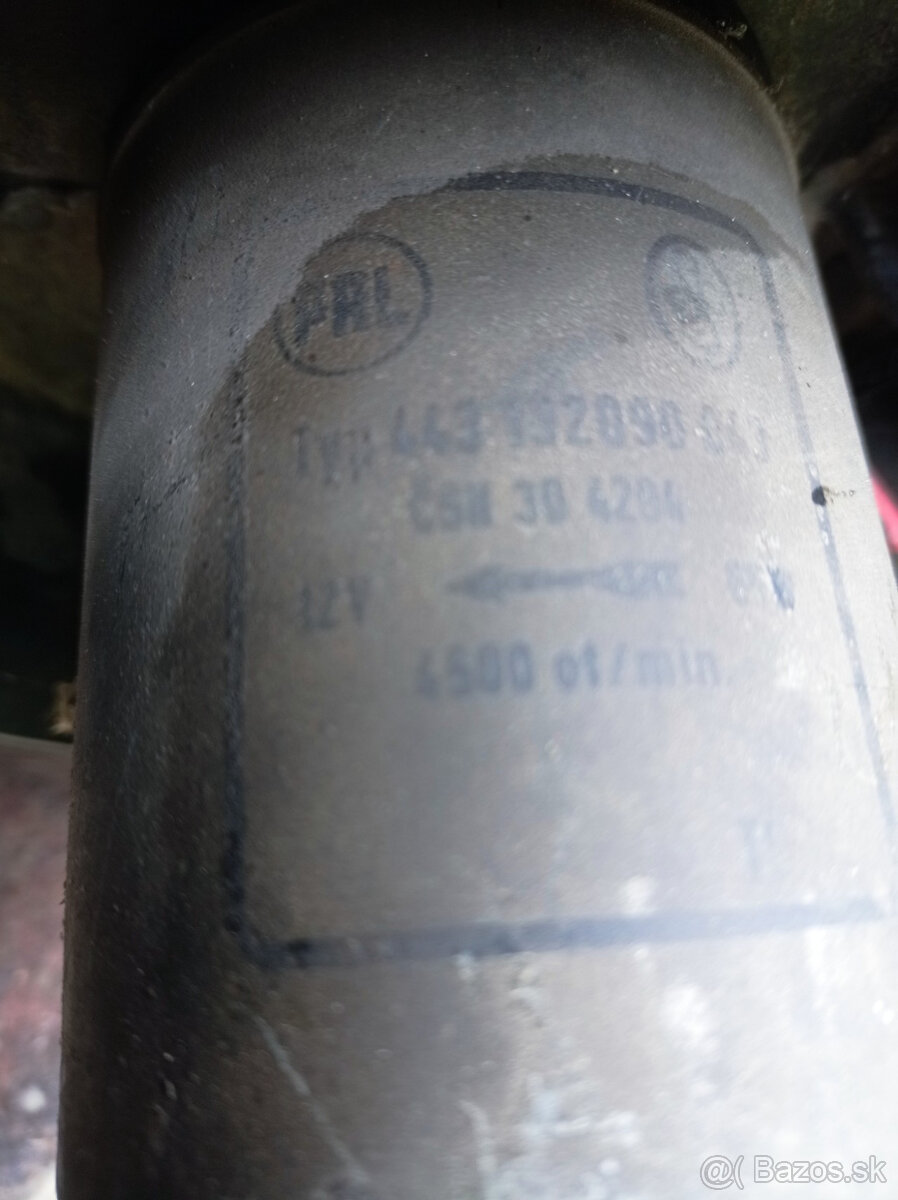 Motorček kurenia / ventilátoru Škoda 100L